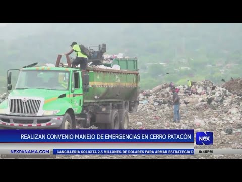 Realizan convenio de emergencia en Cerro Pataco?n