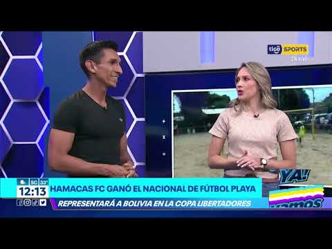 Hamacas FC se consagra campeón nacional de fútbol playa y representará a Boliviaen Copa Libertadores