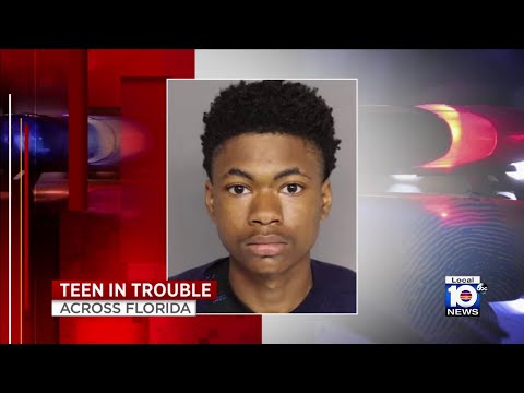 Police: Teen shot 10 people in Florida