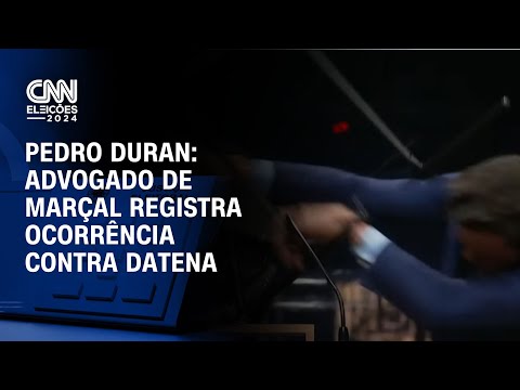 Pedro Duran: Advogado de Marçal registra ocorrência contra Datena | CNN NOVO DIA