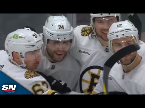 Jake DeBrusk And Pavel Zacha Score 14 Seconds Apart Against Penguins