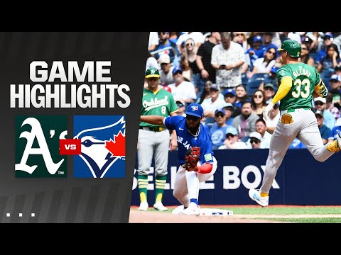 As vs. Blue Jays Game Highlights (8/10/24) | MLB Highlights