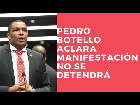 Pedro Botello aclara manifestación por 30% de las AFP no se detendrá “bajo ninguna circunstancia
