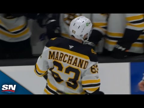 Bruins Brad Marchand Slips It Five-Hole on Penalty Shot vs. Kraken