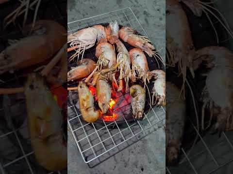 ย่างกุ้งแบบนี้กุ้งย่างย่างกุ