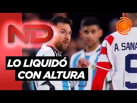 La lapidaria frase de Messi sobre el jugador paraguayo que lo escupió