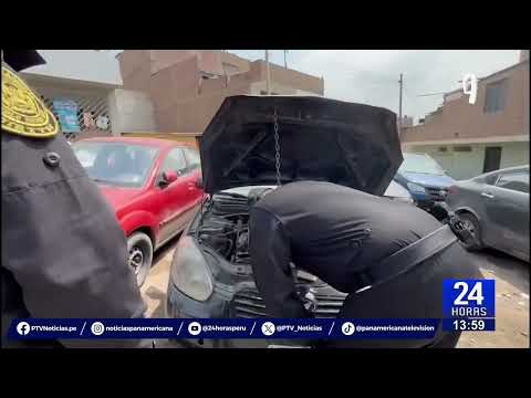 Intervienen falso taller y recuperan autos robados en San Juan de Lurigancho (2/2)