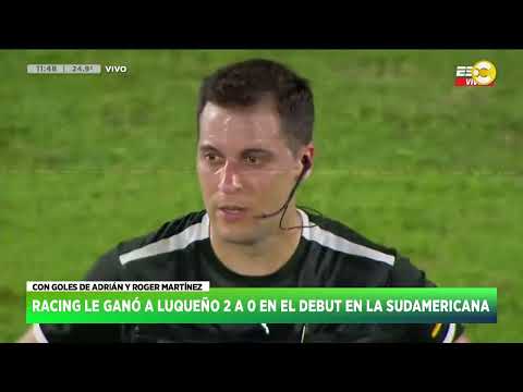 Racing le ganó a Luqueño 2 a 0 en el debut en la Sudamericana ?HNT con Nacho Goano? 05-04-24