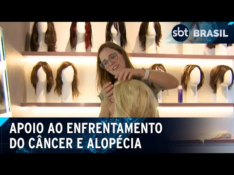 ONG doa perucas pelo Brasil em apoio ao enfrentamento do câncer e alopécia | SBT Brasil (28/09/24)