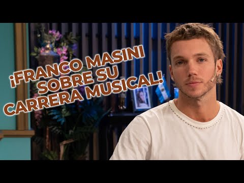Franco Masini explicó por qué hizo una pausa en su carrera musical: Ahora no tengo tanto tiempo