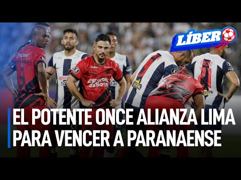 ¡Con toda la artillería! El potente once de Alianza Lima para vencer a Paranaense | Líbero