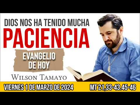 Evangelio de hoy VIERNES 1 de MARZO () | Wilson Tamayo | Tres Mensajes