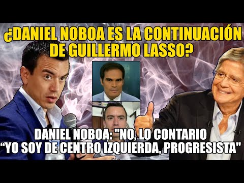 Revelación Política: ¿Daniel Noboa, el Sucesor Ideológico de Guillermo Lasso? | Análisis Detallado