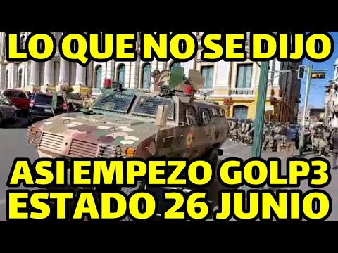 ASI FUE COMO MILITARES TOMARON LA PLAZA MURILLO  EL DIA DEL SUPUESTO GOLP3 STADO EN BOLIVIA..