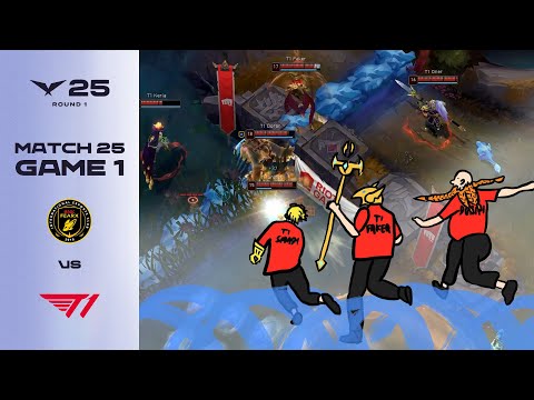 잡아야쥐~? 못잡겠쥐~? | BFX vs T1 게임 1 하이라이트 | 04.18 | 2025 LCK