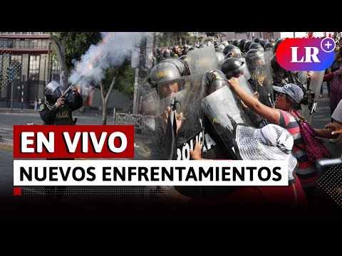 Marcha EN VIVO hoy: enfrentamientos en el Centro de Lima | EN VIVO | #EnDirectoLR