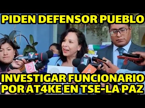 ABOGADOS DL MAS-IPSP VAN DENUNCIAR PENALMENTE FUNCIONARIOS MINISTERIO DE GOBIERNO POR ATAK3 PUEBLO