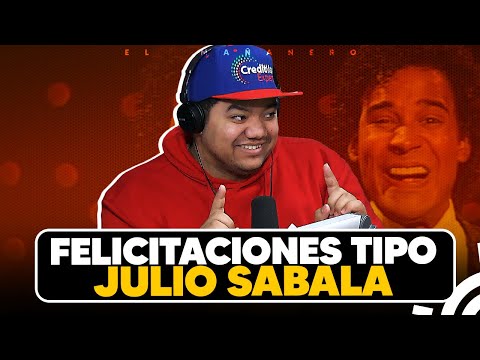 Las Felicitaciones del tipo JULIO SABALA - Alex García