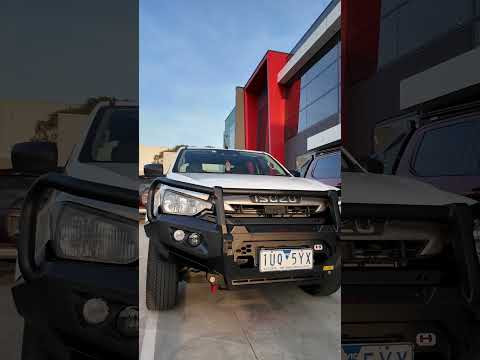 ISUZUD-MAXจับคู่HAMERกันชน