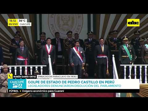 Golpe de estado de Pedro Castillo en Perú