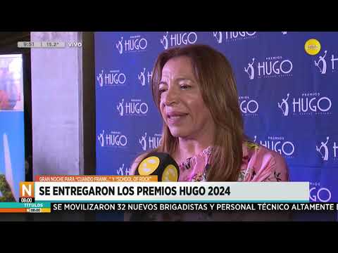 Premios Hugo 2024: María Rosa Fugazot recibió una placa por su trayectoria ?N8:00? 25-09-24