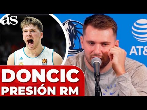 LUKA DONCIC: Estoy acostumbrado a la presión desde mi etapa en el Madrid