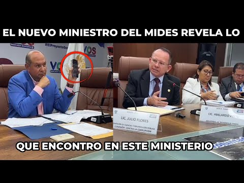 MÁXIMA TENSIÓN ENTRE DIPUTADOS DE VOS Y EL NUEVO MINISTRO DEL MIDES, GUATEMALA