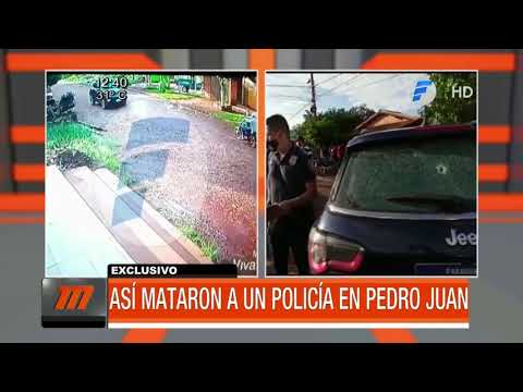 Así asesinaron a un policía de Investigaciones en Pedro Juan Caballero