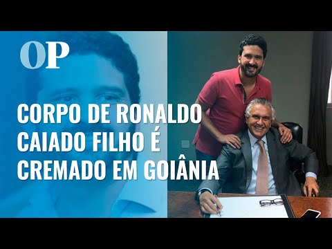 Corpo do filho do governador Ronaldo Caiado é cremado em Goiânia
