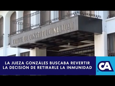 CC rechaza solicitud de amparo por parte de la jueza Blanca González