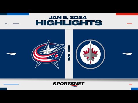 NHL Highlights | Blue Jackets vs. Jets - January 9, 2023