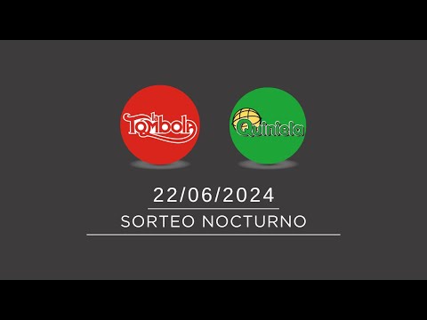 Sorteo Nocturno de Quiniela y Tómbola -22/06/2024