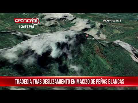 Tragedia tras deslizamiento en Macizo de Peñas Blancas, Matagalpa – Nicaragua