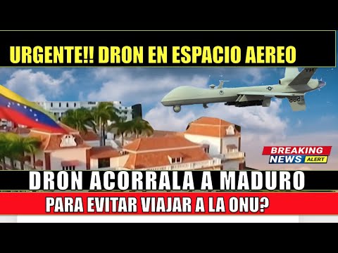 Respuesta Militar a Maduro un dron lo acorrala en Miraflores