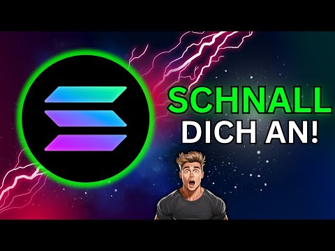 SOLANA wird EXPLODIEREN! In Kürze!! | SOL Preis Prognose