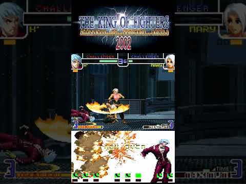 K' VS Mary TASK OVER (KoF 2002)