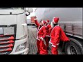 Święty Mikołaj w wykonaniu Truck mechanic from Poland