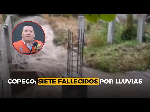 COPECO: Siete fallecidos por lluvias