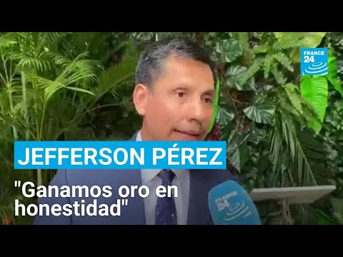 Jefferson Pérez: “la medalla de oro a la honestidad, esa la ganamos”