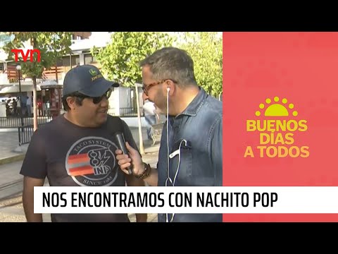 ¡Nachito Pop aparece en el Matinal de Chile! | Buenos días a todos
