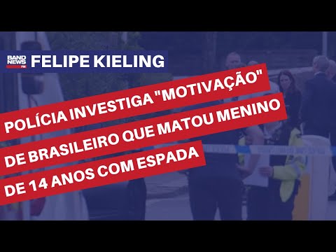 Policia investiga motivação de brasileiro que matou menino de 14 anos com espada | Felipe Kieling