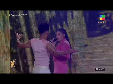 El espectacular debut de Noelia Marzol en el Bailando 2023 con Rocío Quiroz en vivo