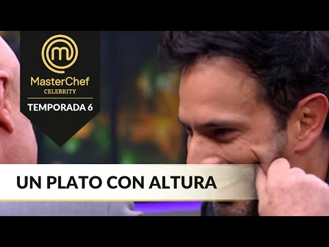 La emotiva reacción de Alejandro tras ganar su segundo cachete | MasterChef Celebrity