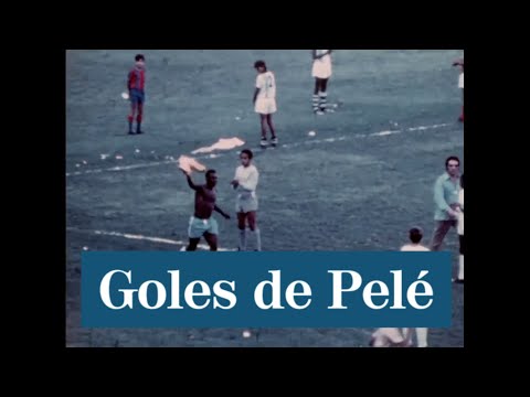 Los goles de Pelé con Brasil, el Santos y el Cosmos