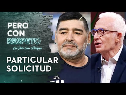 La particular solicitud que Maradona le hizo a Pedro Carcuro en Cuba - Pero Con Respeto