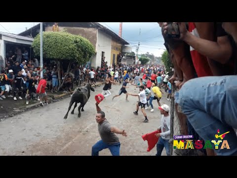Gran Tope de Toro 2022 desde San Juan hasta Sn Jeronimo Masaya Cultura y Folklor Original de Nicarag
