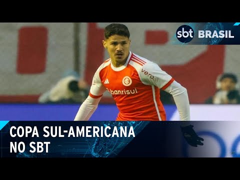 Internacional enfrenta Rosário Central pela Copa Sul-Americana | SBT Brasil (16/07/24)