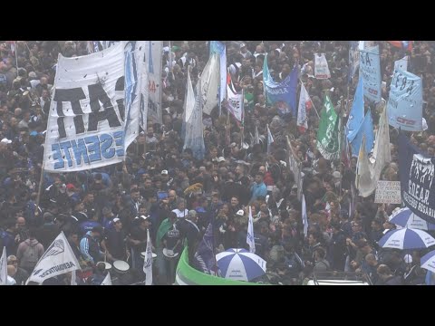 Argentine: manifestation alors que le Sénat débat des réformes clés de Milei | AFP Images