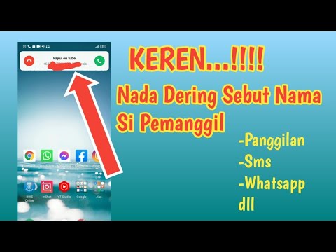 Cara Buat Nada Dering Sebut Nama Pemanggil Bahasa Indonesia