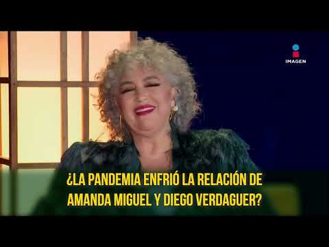 ¿La pandemia enfrió la relación de Amanda Miguel y Diego Verdaguer?| El Minuto que Cambió mi Destino